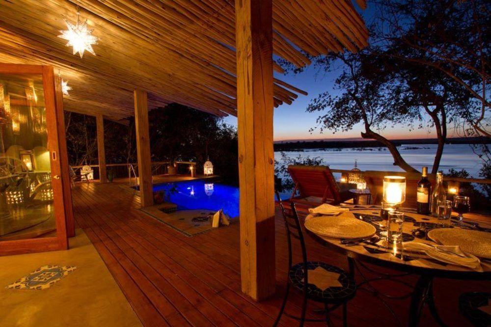Tongabezi Lodge Simonga Exteriér fotografie